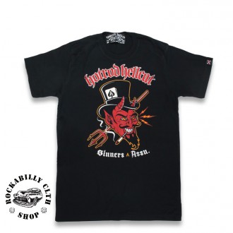 HOTROD HELLCAT - Pánské Tričko Hotrod Hellcat Sinners Assn