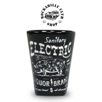 LIQUOR BRAND - Keramický panák Liquor Brand Electrig Pig