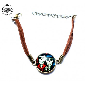 DOPLŇKY / ACCESSORIES - Kožený náramek Rocka Bracelet Lovers