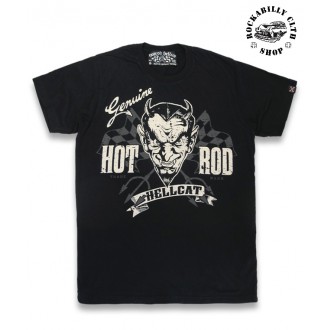 HOTROD HELLCAT - Pánské Tričko Hotrod Hellcat Genuine Devil