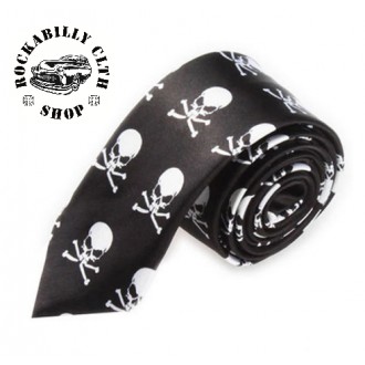 DOPLŇKY / ACCESSORIES - Kravata Rocka Tie Bones