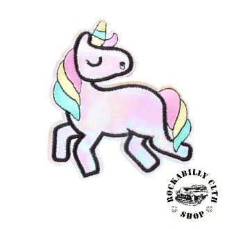 DOPLŇKY / ACCESSORIES - Nášivka jednorožec Rocka Rainbow Unicorn