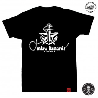 OUTLAW BASTARDS - Tričko pánské Outlaw Bastards Nautical