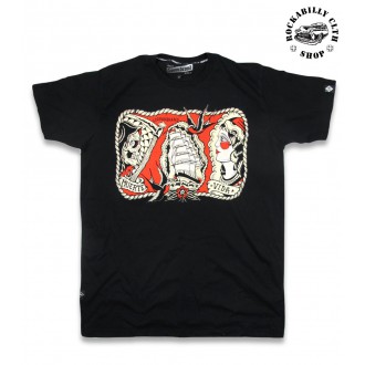 LIQUOR BRAND - Tričko Pánské Liquor Brand Muerte Vida