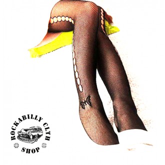 DOPLŇKY / ACCESSORIES - Punčochy dámské Rocka Stockings Butterfly
