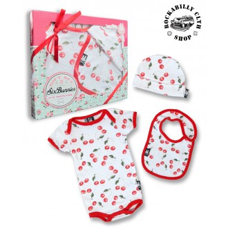 DĚTIČKY / KIDS - Dárková sada Six Bunnies Cherries Giftset