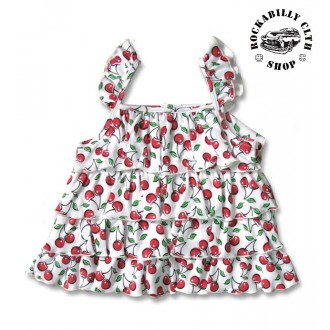 DĚTIČKY / KIDS - Šatičky dětské Six Bunnies Cute Cherries Tank
