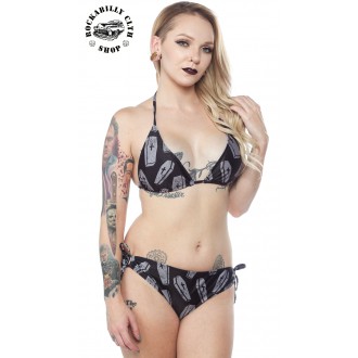 HOLKY / GIRLS - Dámské plavky Sourpuss 6 Feet Under String Bikini