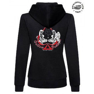 OUTLAW BASTARDS - Dámská mikina Outlaw Bastards Heaven & Hell Hoodie Zipper