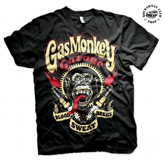 GAS MONKEY GARAGE - Pánské tričko Gas Monkey Garage Spark Plugs