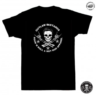 OUTLAW BASTARDS - Dětské tričko Outlaw Bastards Skull