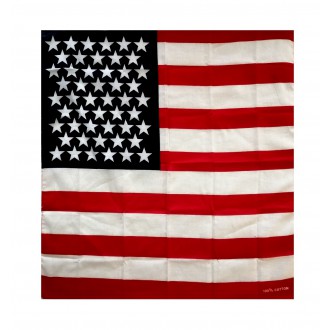 DOPLŇKY / ACCESSORIES - Šátek bandana americká vlajka Rocka Americana