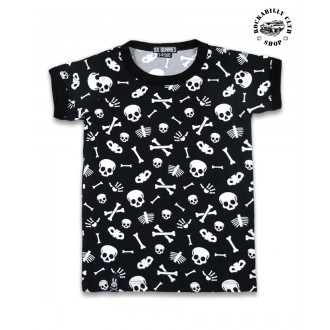 SIX BUNNIES - Dětské tričko Six Bunnies Skulls