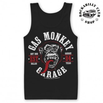 GAS MONKEY GARAGE - Pánské tílko Gas Monkey Garage Round Seal Tank Top