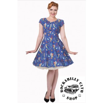 HOLKY / GIRLS - Dámské šaty Rockabilly Retro Pin Up Banned Made Of Wonder Dress