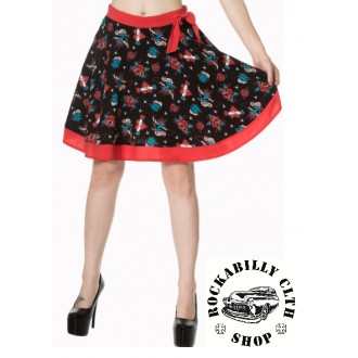 HOLKY / GIRLS - Dámská sukně Banned Regret Nothing Skirt