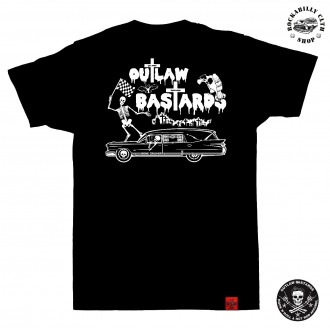OUTLAW BASTARDS - Tričko pánské Outlaw Bastards Midnight Racers