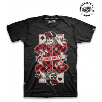 LIQUOR BRAND - Tričko Pánské Liquor Brand Victory Of Death