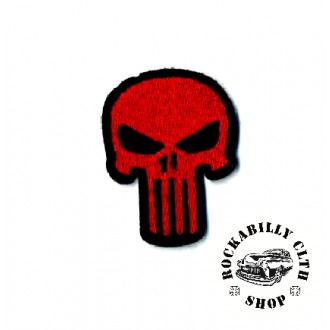 DOPLŇKY / ACCESSORIES - Nášivka Rocka Punisher Red