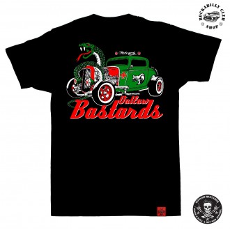 OUTLAW BASTARDS - Tričko pánské Outlaw Bastards Snake Hot Rod