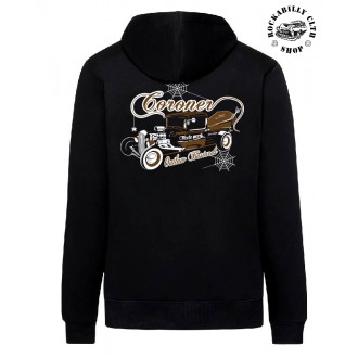OUTLAW BASTARDS - Pánská mikina Outlaw Bastards Hot Rod Coroner Zipper Hoodie