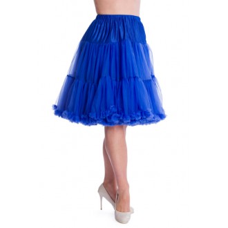 HOLKY / GIRLS - Spodnička dámská retro rockabilly pin-up Banned Walkabout Petticoat Royal Blue