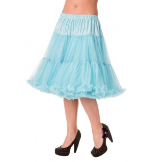 HOLKY / GIRLS - Spodnička dámská retro rockabilly pin-up Banned Walkabout Petticoat Blue