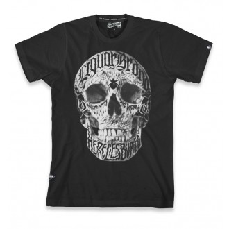 LIQUOR BRAND - Tričko Pánské Liquor Brand Live Fast Die