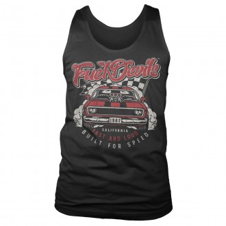 FUEL DEVILS - Pánské tílko Fuel Devils Fast And Loud Tank Top