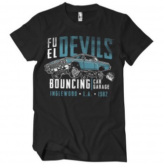 FUEL DEVILS - Pánské Tričko Fuel Devils Bouncing Garage