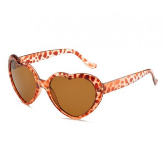 DOPLŇKY / ACCESSORIES - Dámské sluneční brýle Retro Rockabilly Pin-up Sweetheart Leopard