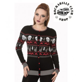 HOLKY / GIRLS - Svetr Cardigan Dámský Banned All Hallows Knit Jumper