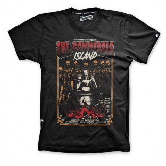 LIQUOR BRAND - Tričko Pánské Liquor Brand Cannibals Island