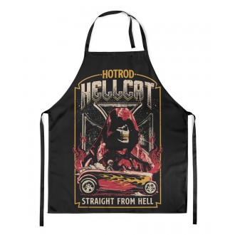 DOPLŇKY / ACCESSORIES - Kuchyňská zástěra Hotrod Hellcat Straight From Hell