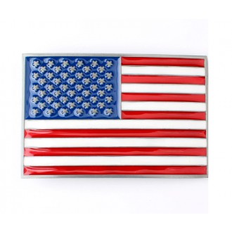 DOPLŇKY / ACCESSORIES - Přezka na pásek americká vlajka Rocka American Flag