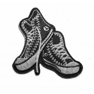 DOPLŇKY / ACCESSORIES - Nášivka tenisky Rocka Shoes Rockabilly