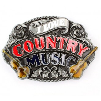 DOPLŇKY / ACCESSORIES - Přezka na pásek Rocka Love Country