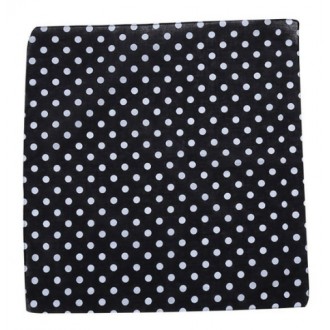 DOPLŇKY / ACCESSORIES - Šátek puntíky Rocka Polka Dot Black