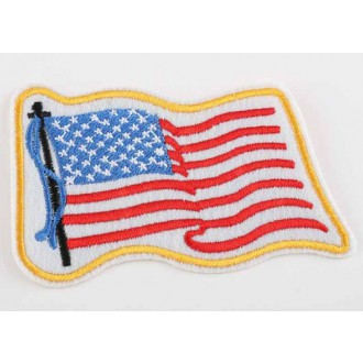 DOPLŇKY / ACCESSORIES - Nášivka americká vlajka Rocka American Flag II.