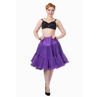 HOLKY / GIRLS - Spodnička dámská retro rockabilly pin-up Banned Walkabout Petticoat Purple