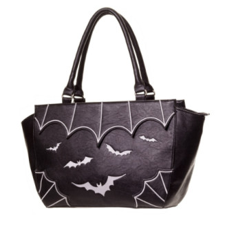 BANNED APPAREL - Dámská taška kabelka retro rockabilly pin-up Banned Bats Handbag