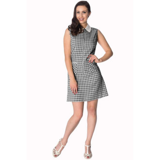 HOLKY / GIRLS - Dámské šaty Rockabilly Retro Pin Up Banned Summer Breeze 60´s Collar Dress