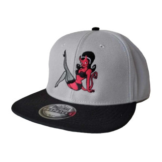 OUTLAW BASTARDS - Kšiltovka Outlaw Bastards Snapback Miss Devil