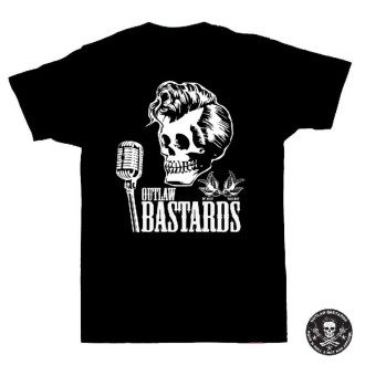 OUTLAW BASTARDS - Dětské tričko Outlaw Bastards Rock´n´roll Skull