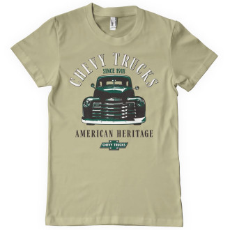 AMERICAN CARS - Tričko pánské American Cars Chevy Trucks - American Heritage T-Shirt