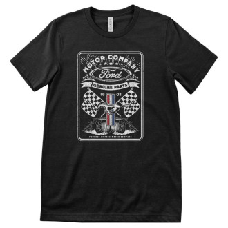 AMERICAN CARS - Tričko pánské American Cars Ford Motor Company Parts T-Shirt