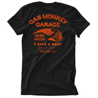 GAS MONKEY GARAGE - Pánské tričko Gas Monkey Garage Cash Monkey