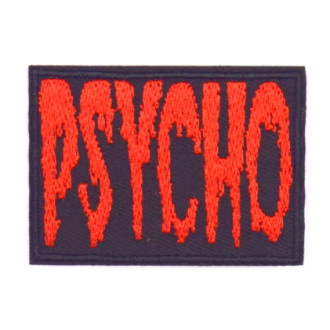 DOPLŇKY / ACCESSORIES - Nášivka horror Rocka Psycho Red