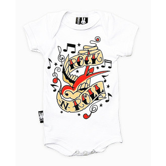 DĚTIČKY / KIDS - Dětské Body Six Bunnies Rock´n´roll