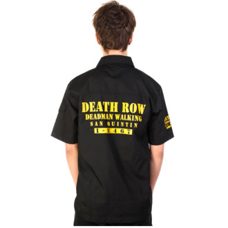 KLUCI / BOYS - Pánská košile Banned Deathrow Blk